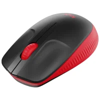 Мышь Logitech M190 (черный/красный) фото 1
